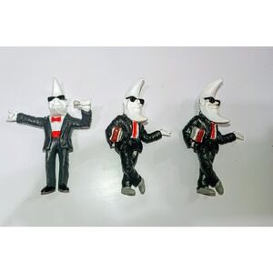McDonalds 1988 Mac Tonight (Moon Man) Figures Mac is Cool 3 Pcs